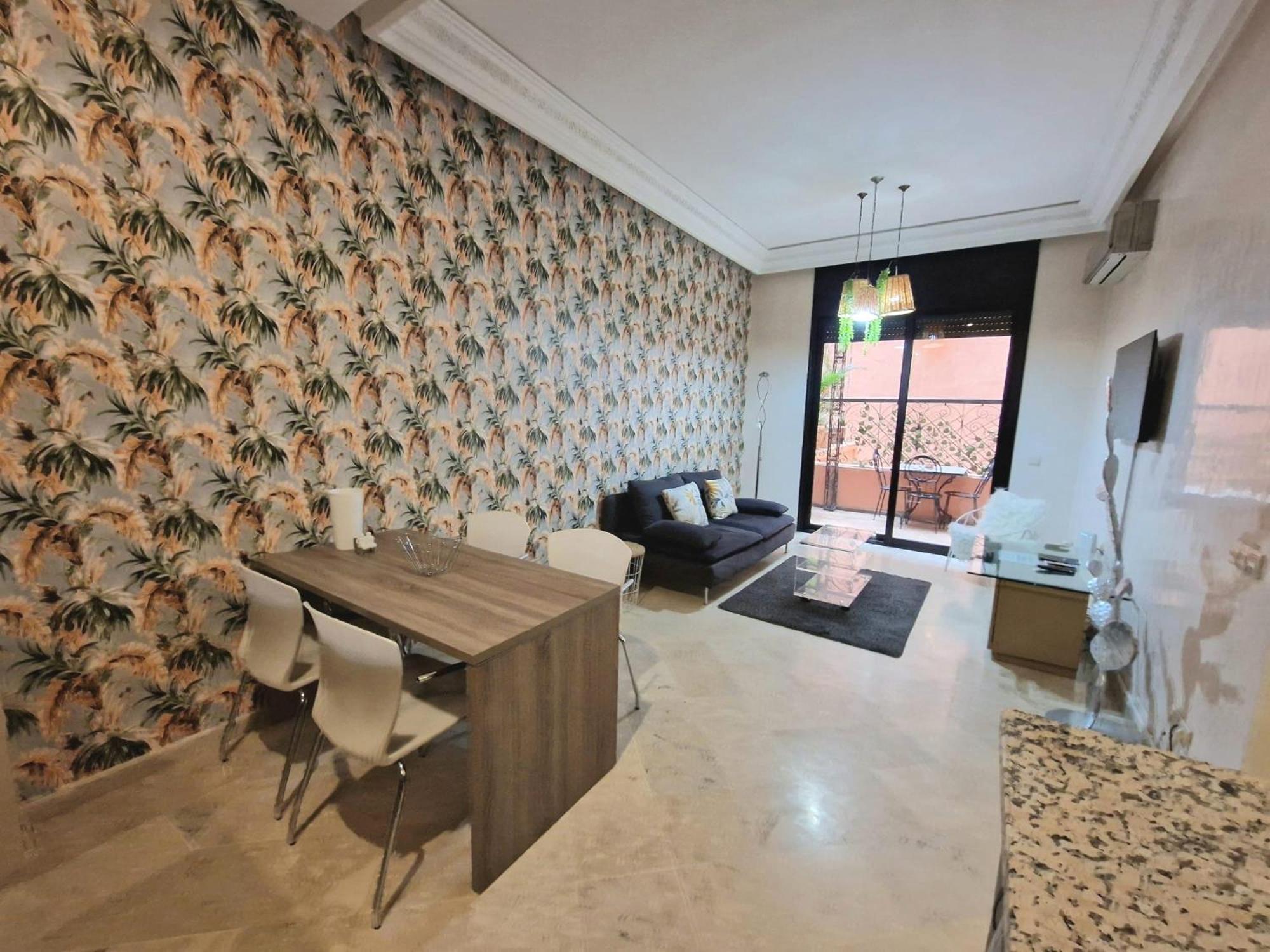 Superbe Appartement Piscine Gueliz 마라케시 외부 사진