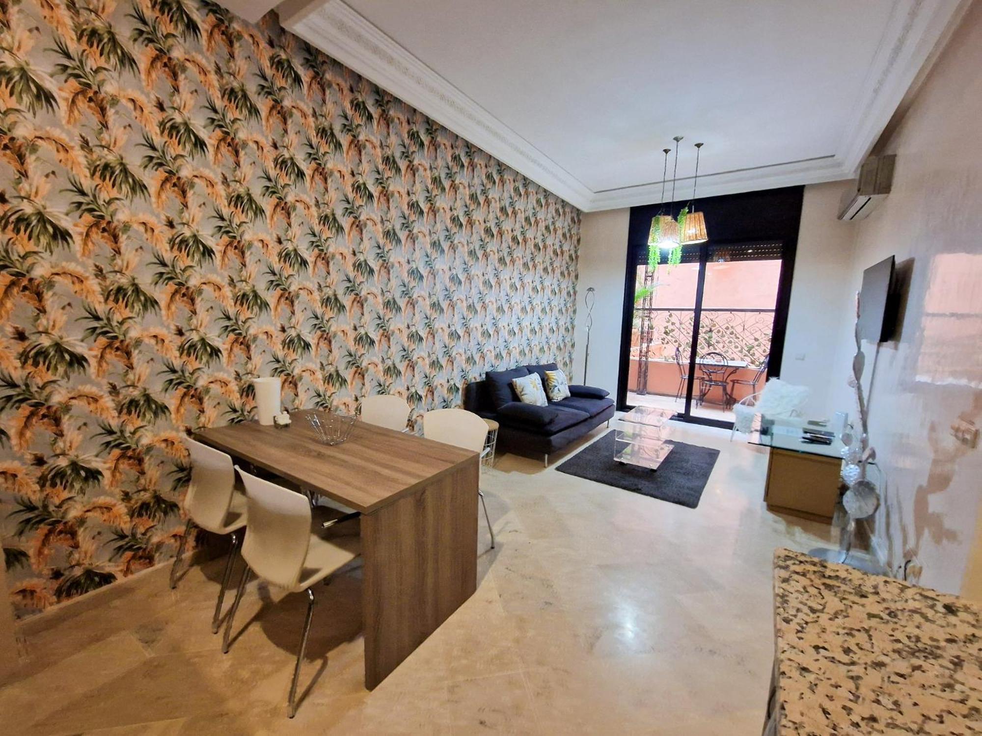 Superbe Appartement Piscine Gueliz 마라케시 외부 사진
