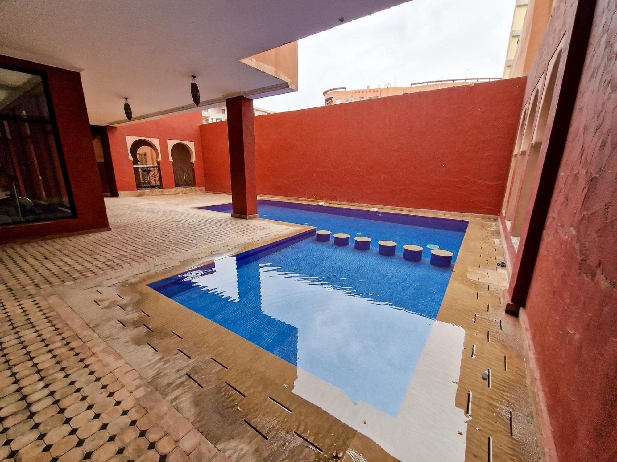 Superbe Appartement Piscine Gueliz 마라케시 외부 사진