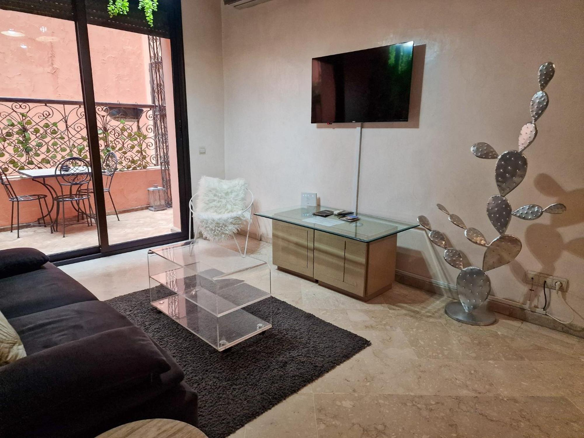 Superbe Appartement Piscine Gueliz 마라케시 외부 사진